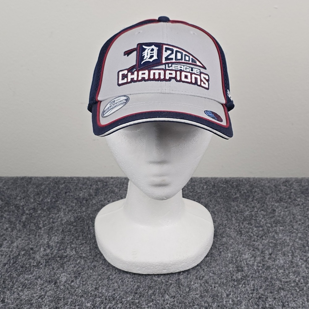 Detroit Tigers hat 2006 League‎ Champions New Era Hat Cap NOS MLB Mesh